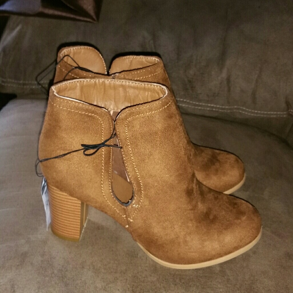 Tan boots