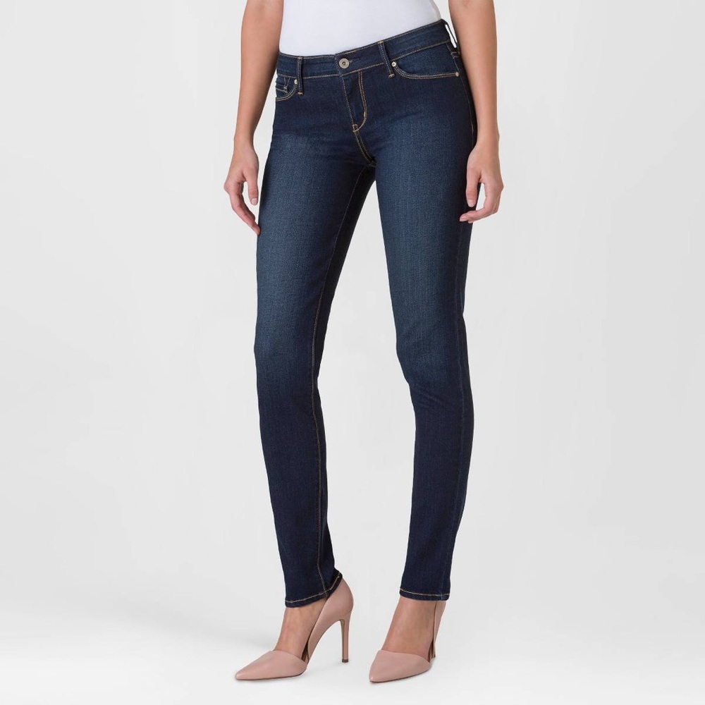Levi's Denizen Dark Wash Skinny Jeans