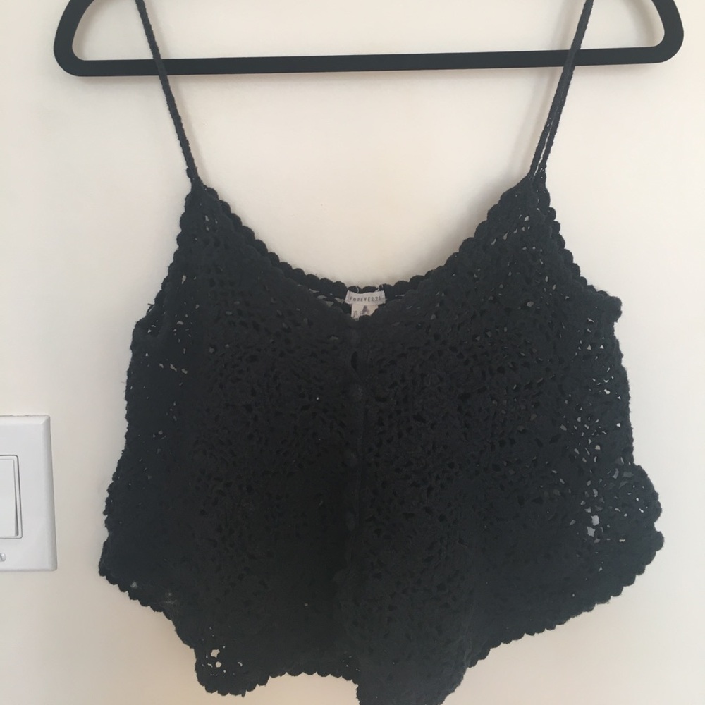 Crochet crop top