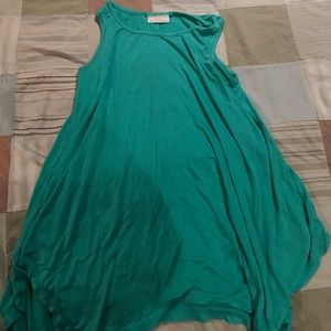Asymmetrical tank top