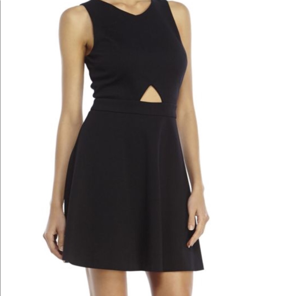 Black Cut Out Dress