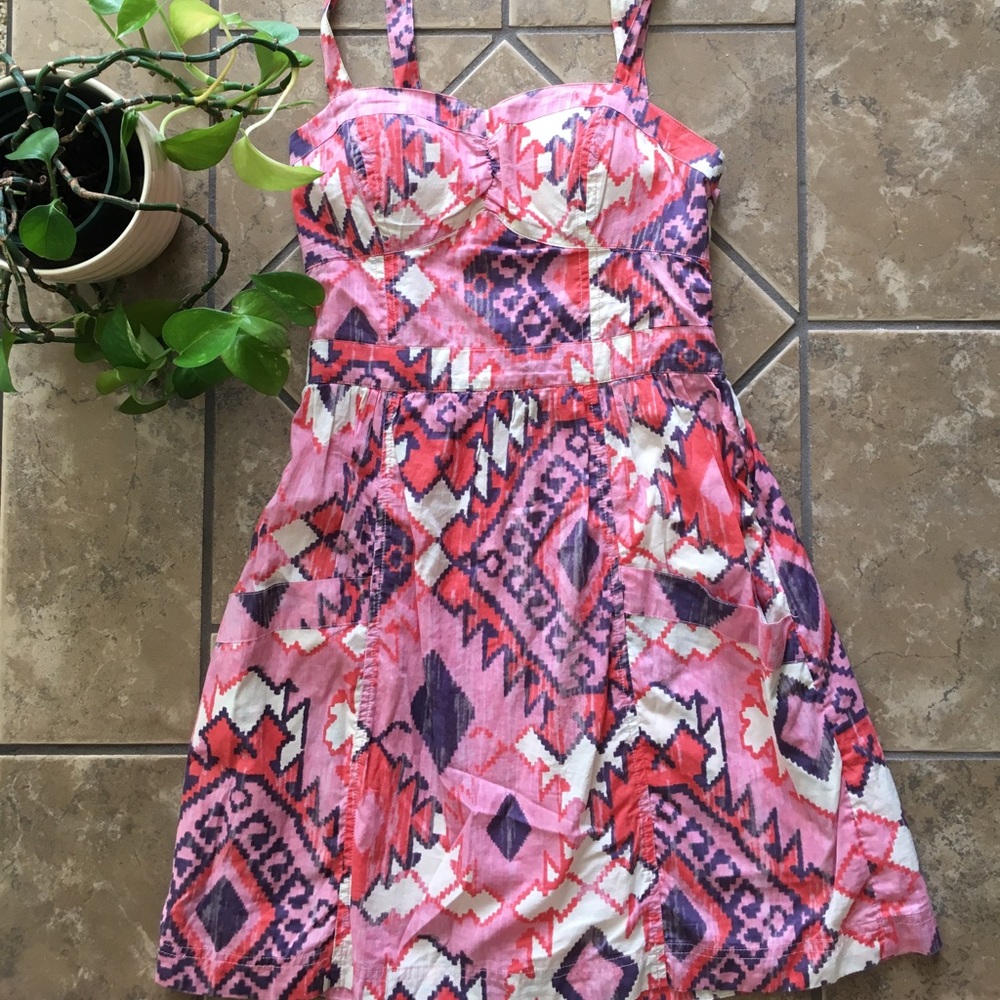 American Eagle Aztec Print Dress