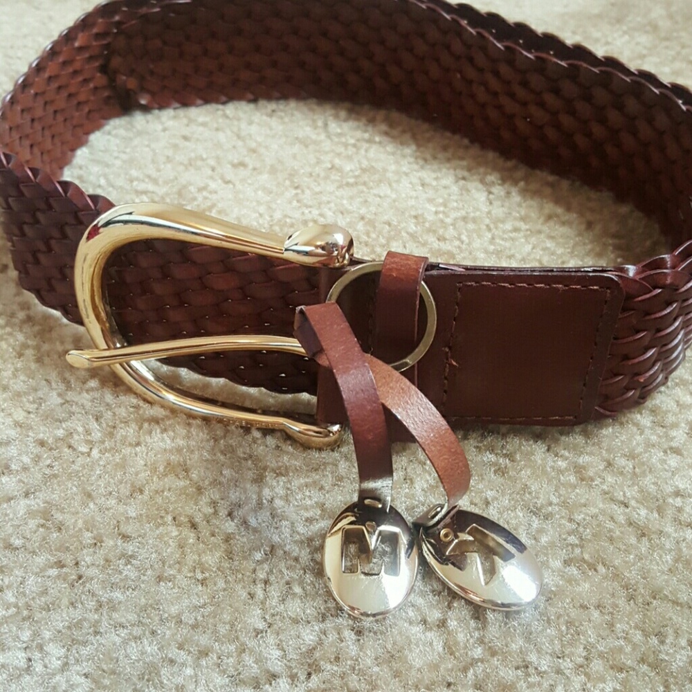 Michael kors leather belt