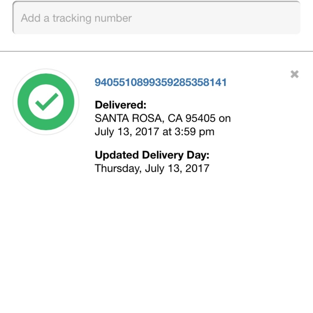 Not for Sale Tracking
