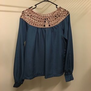 Blue blouse