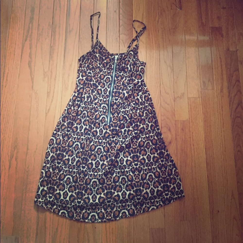 Cheetah Print Dress