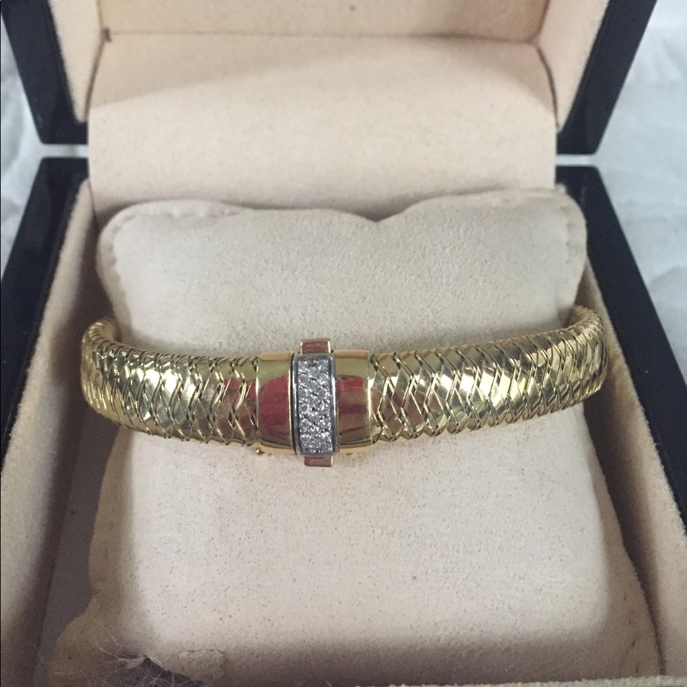 Roberto Coin 18k Primavera Diamond Bracelet