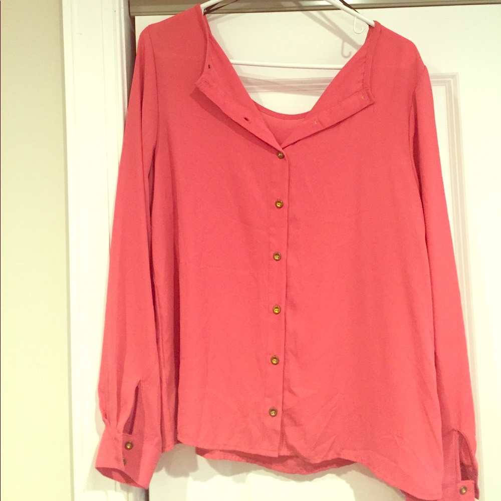 Forever 21 button down blouse