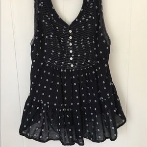 Open back free people top