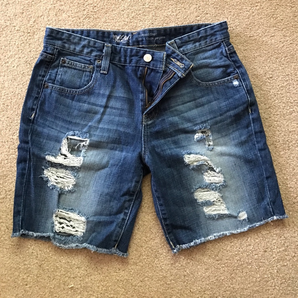 Mossimo Destructed Shorts