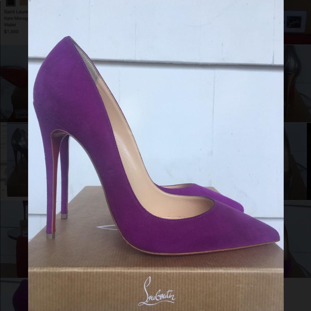 Christian Louboutin So Kate 120mm Fuschia/Purple