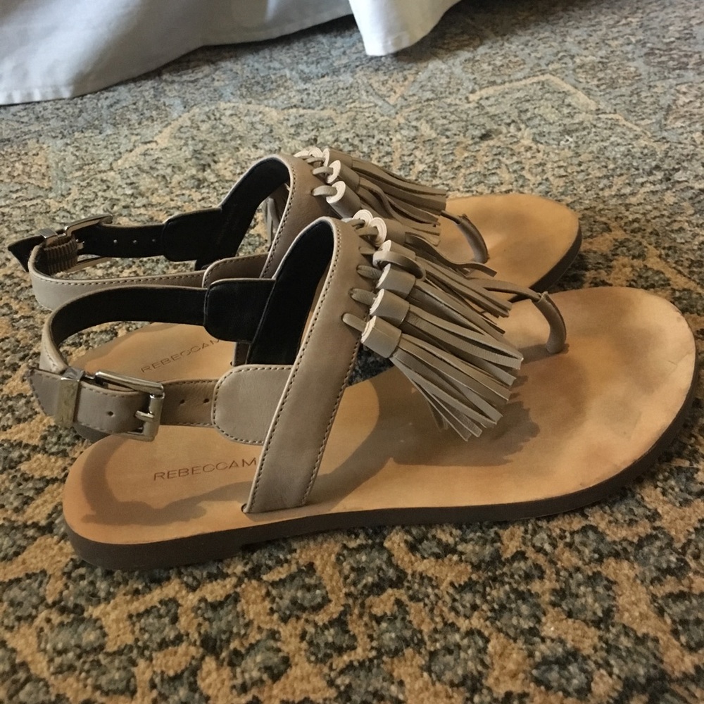 LAST CHANCE 🎉🎉Rebecca Minkoff Tassel Sandals 6.5