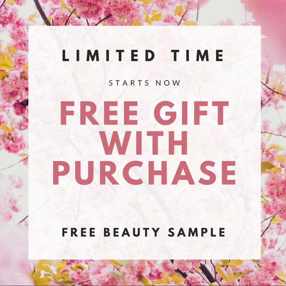 Free gift with purchase!