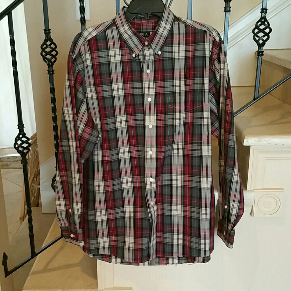 Jos. A. Banks men's large dress shirt