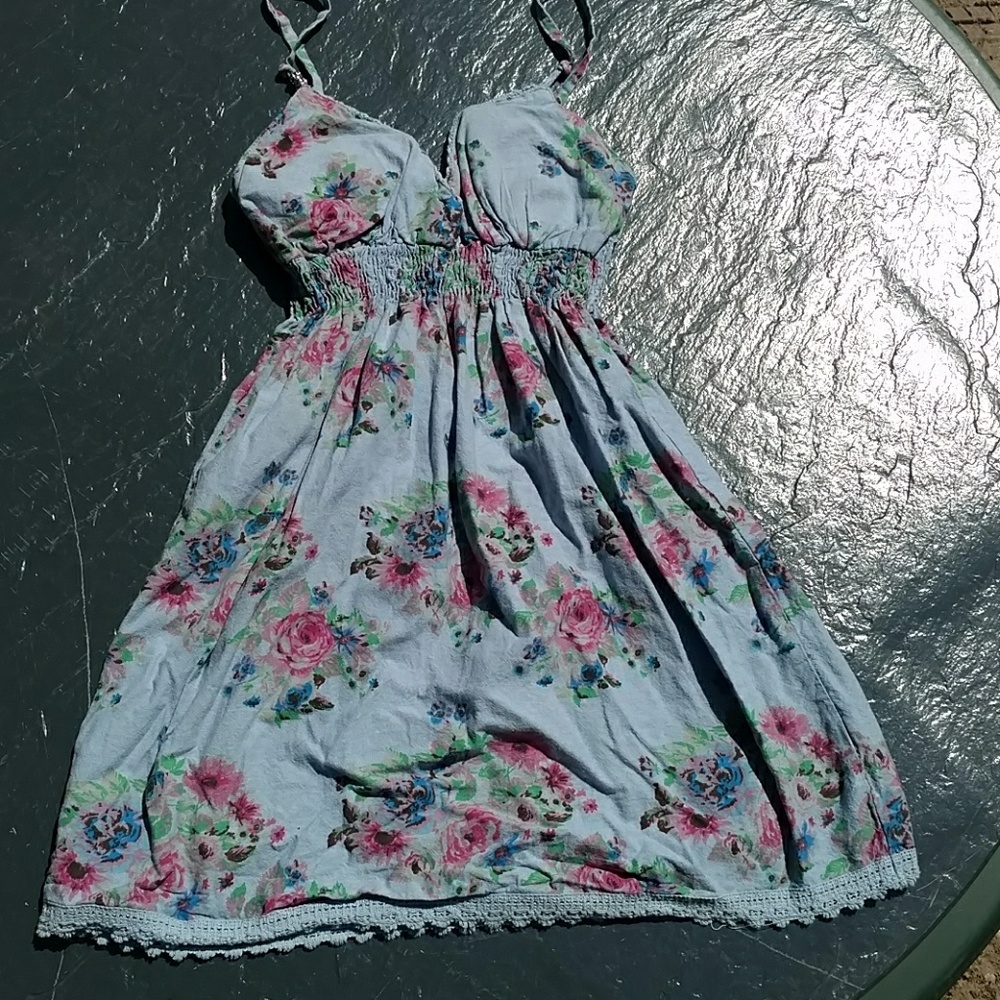 Flowered summer dress