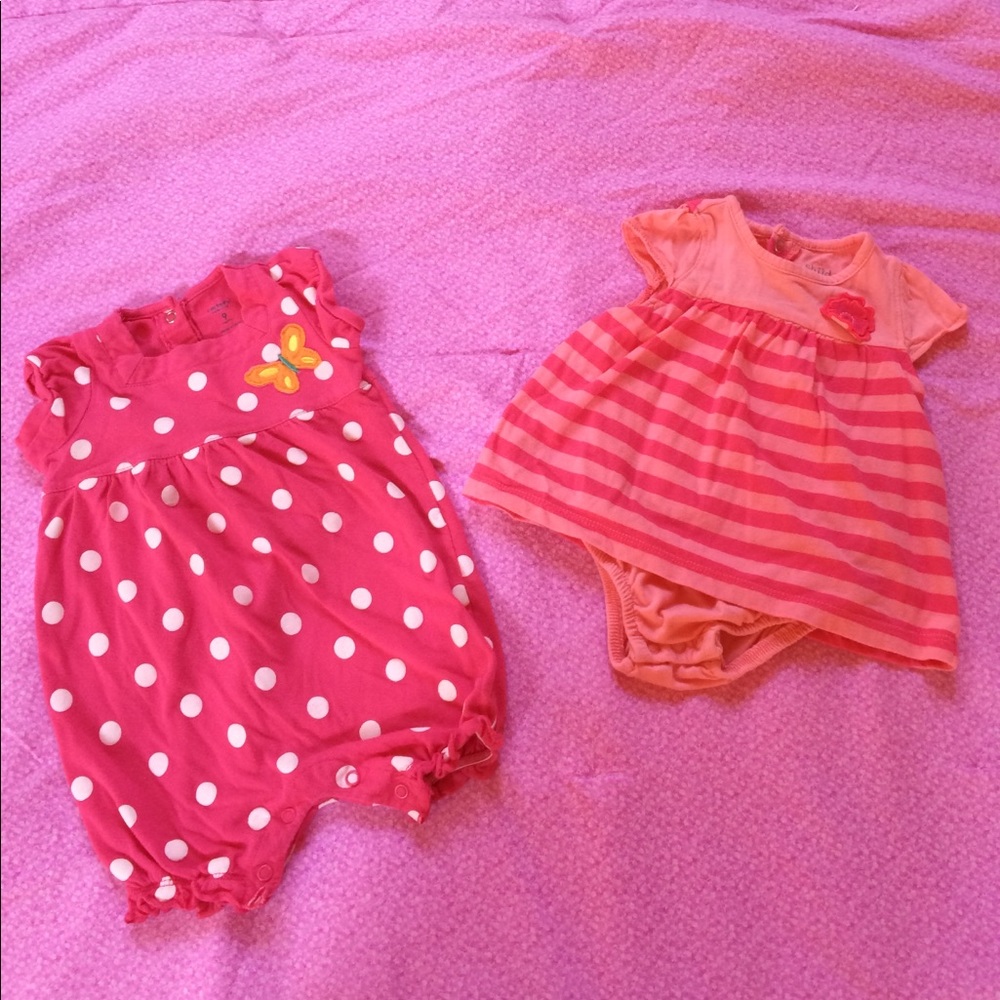 2 Carter's summer outfits