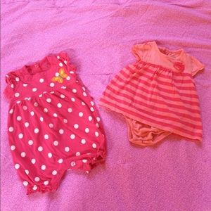 2 Carter's summer outfits