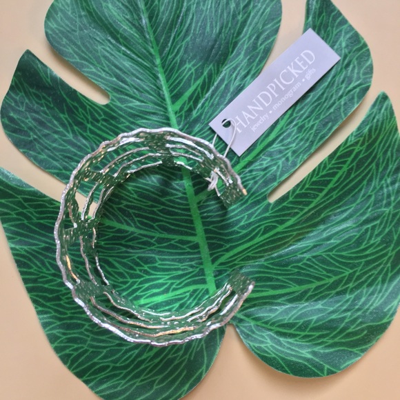 NWT Silver cuff bangle - Picture 2 of 5