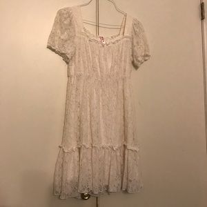 Cute cream lace dress