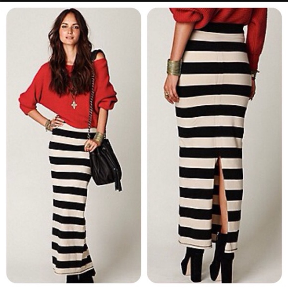 🐝Free people maxi skirt 🐝