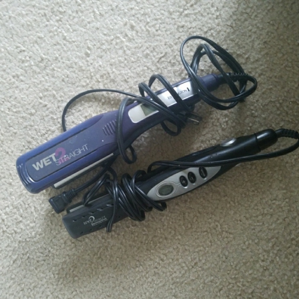Two wet 2 straight hair straighteners
