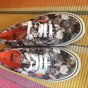Vans x SPCA cat shoes