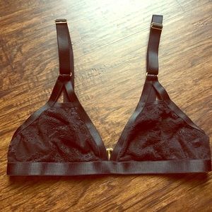 Black bralette