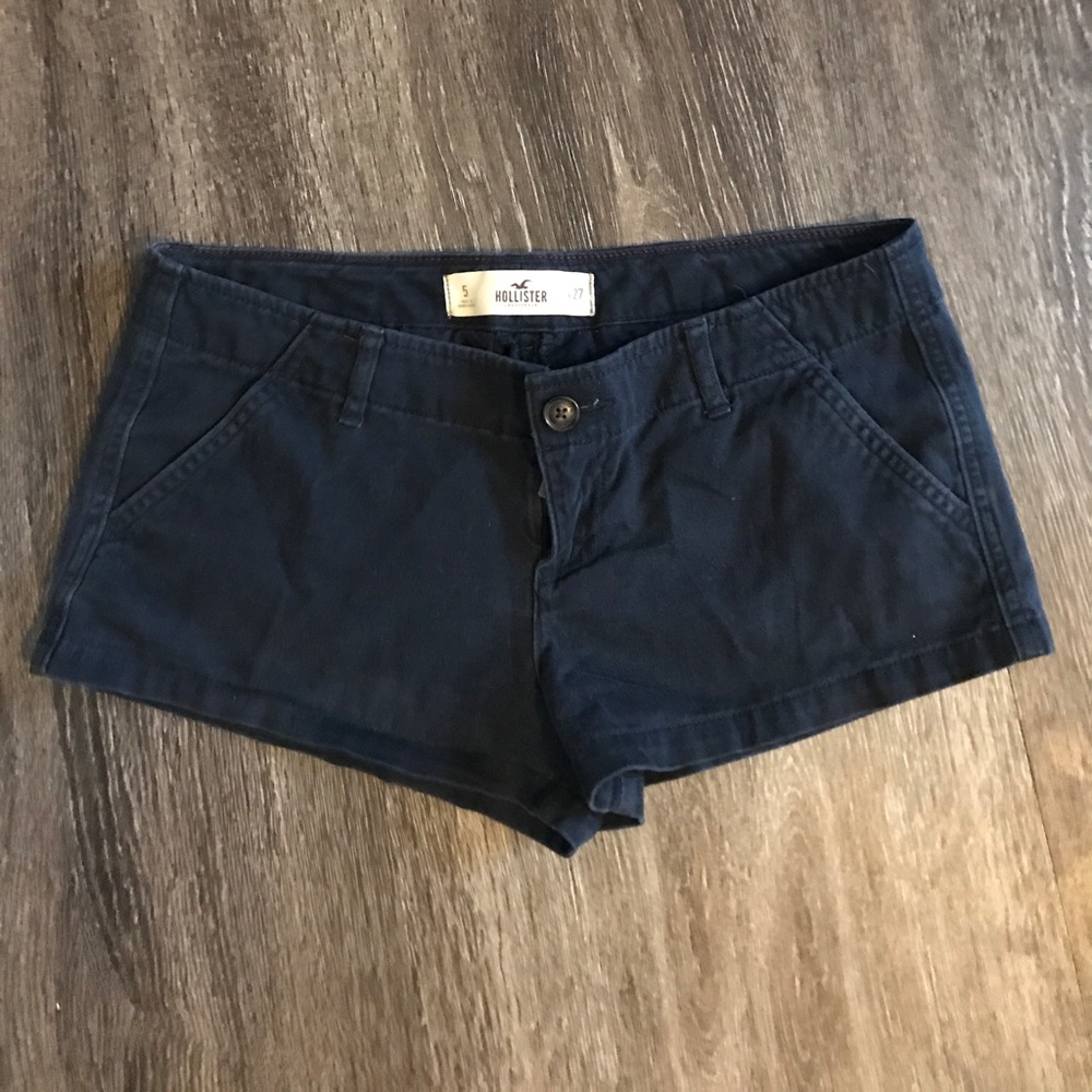 Blue hollister shorts