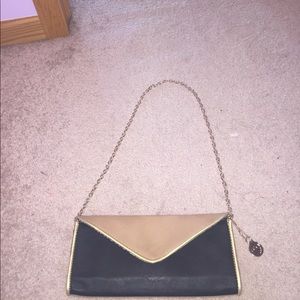 Super cute Brown and Black clutch