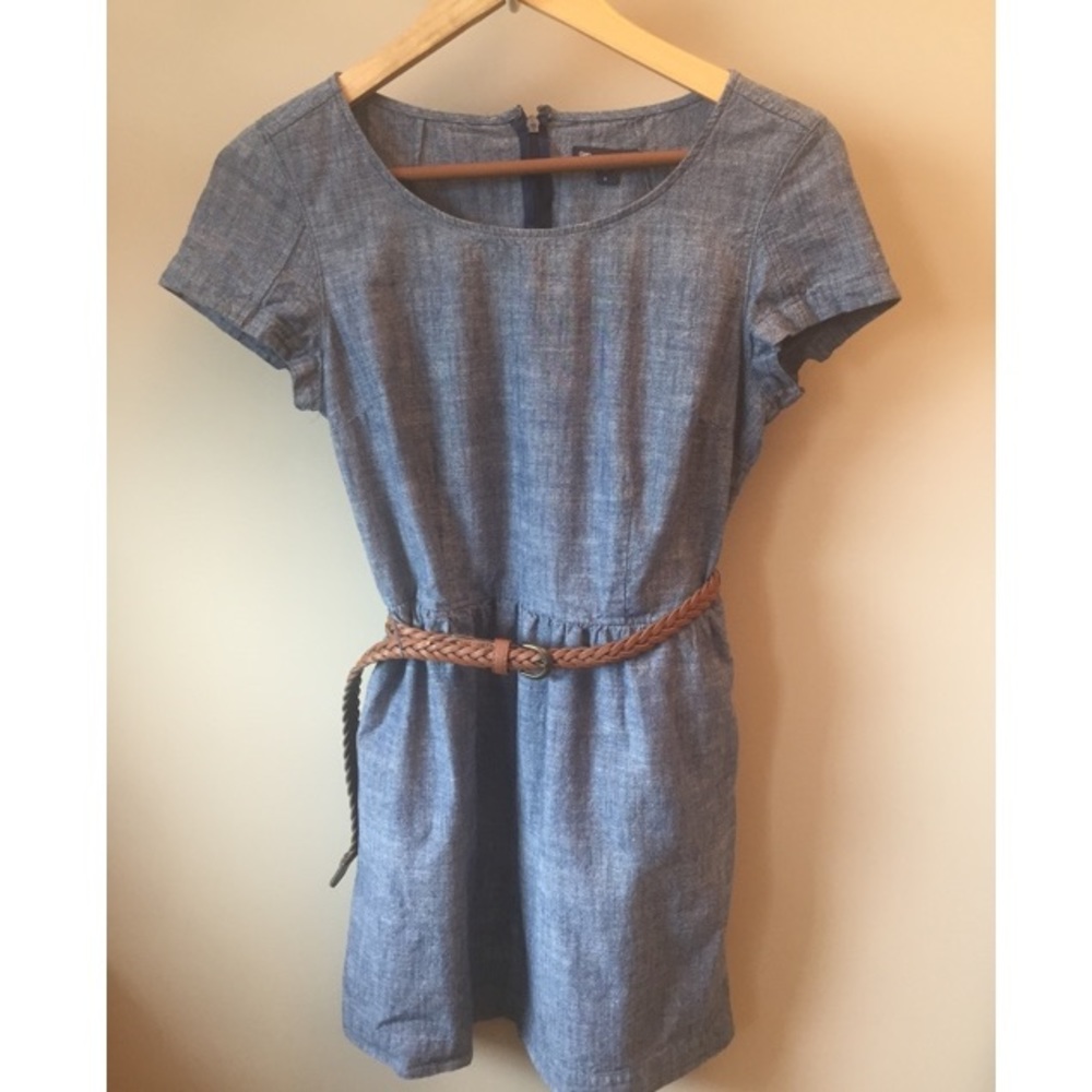 Gap Chambray Dress with Pockets