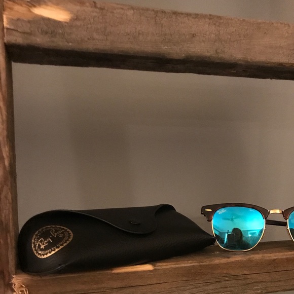 Ray Ban Blue Flash Club Masters