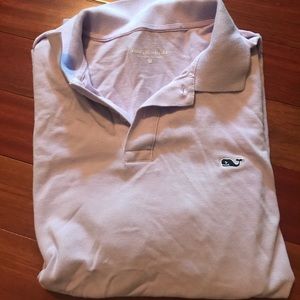 Men's pale purple vineyard vines polo