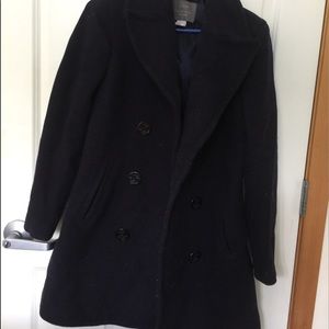 Jcrew Stadium Cloth peacoat