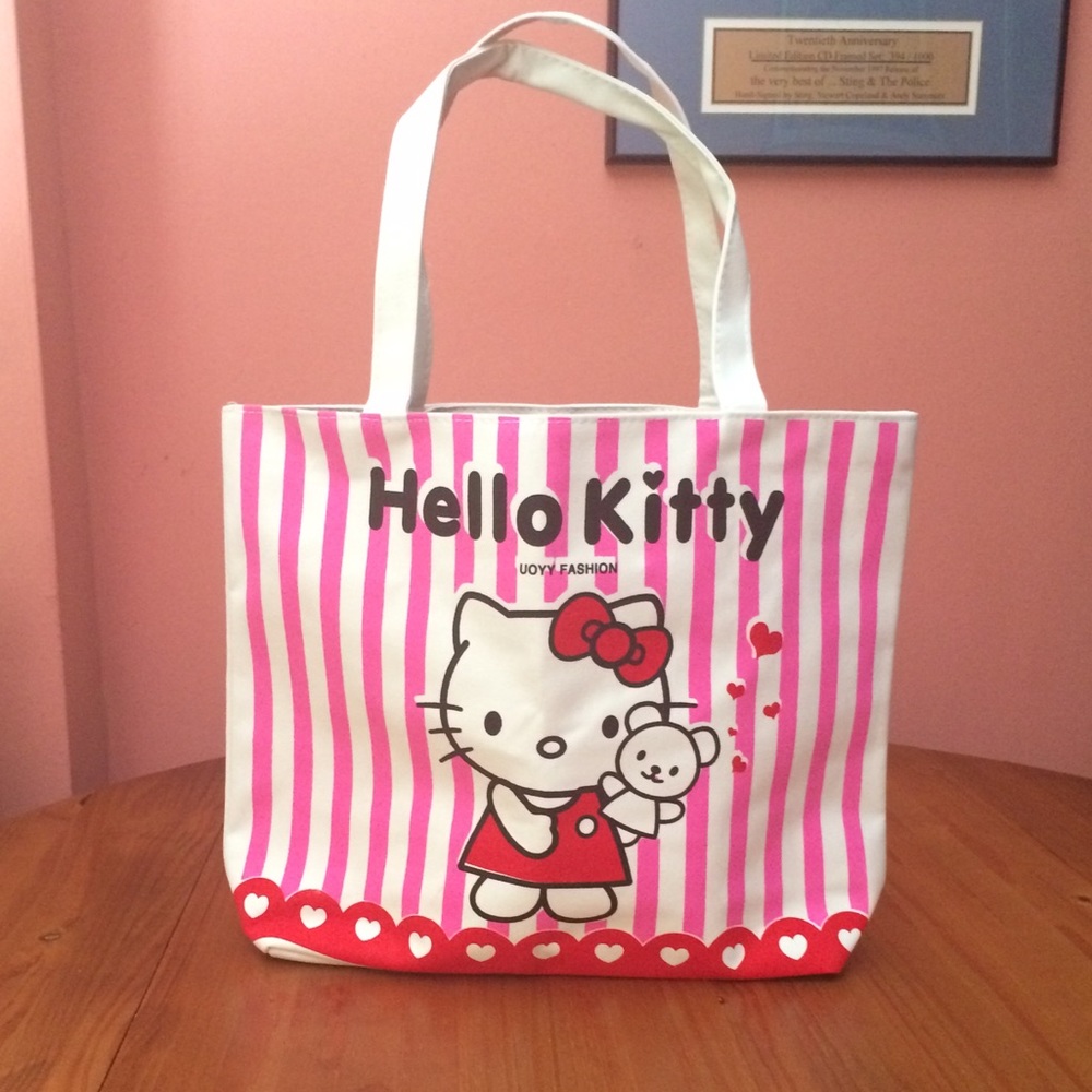 NWOT Hello Kitty Beach Tote Bag
