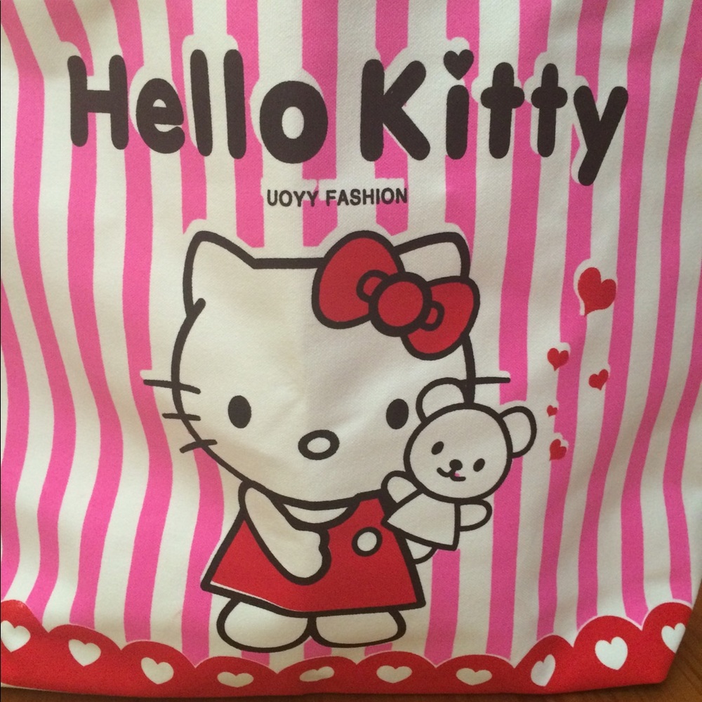 NWOT Hello Kitty Beach Tote Bag - Picture 2 of 7