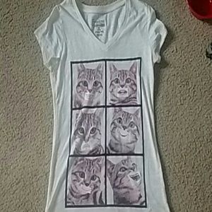 Cat faces Tee