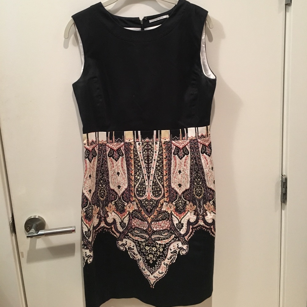 T Tahari dress with pattern - Picture 1 of 3
