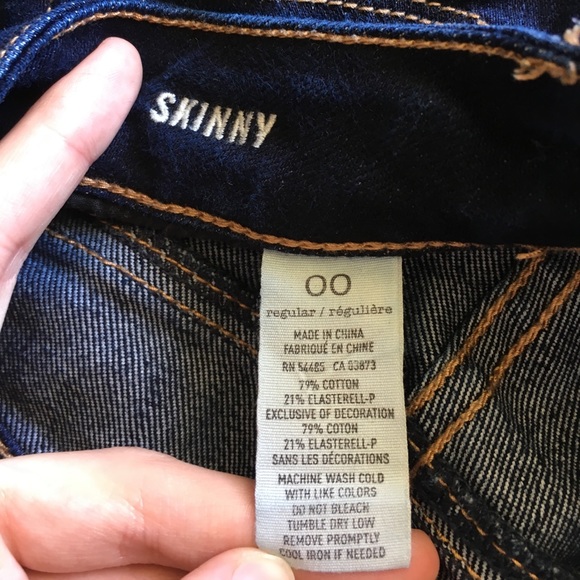 NWOT 00 Skinny Regular Stretch - Picture 4 of 4