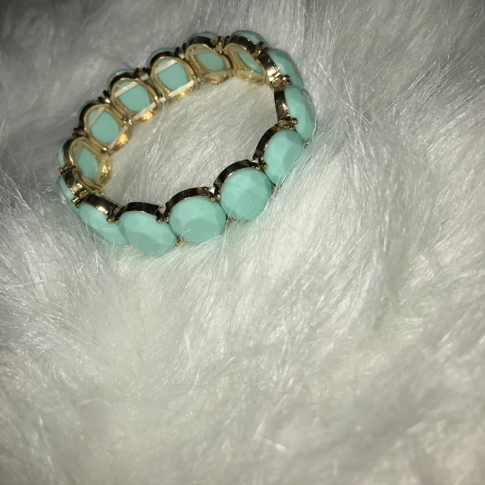 Turquoise and Gold bracelet. LAST CHANCE SALE