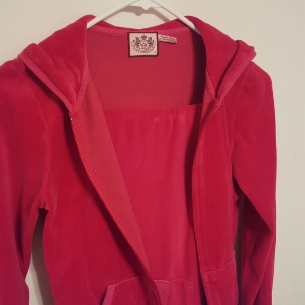 Classic Hot Pink Juicy Track Suit