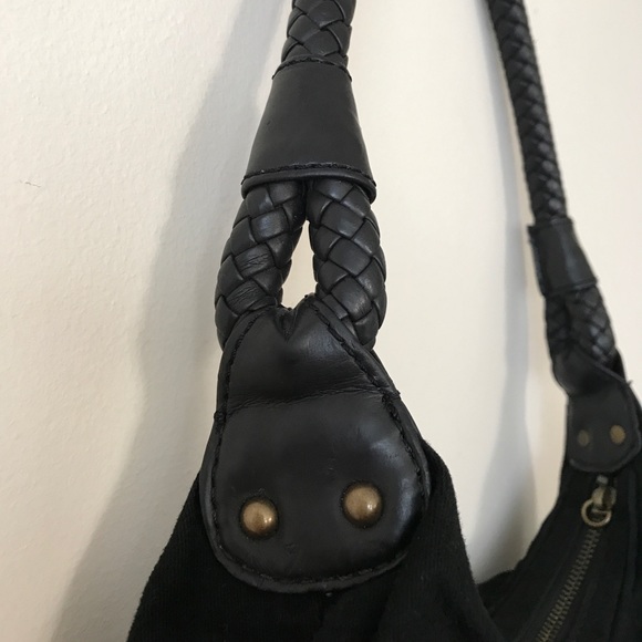 Old Navy Black Pleated Small Purse - Picture 3 of 7