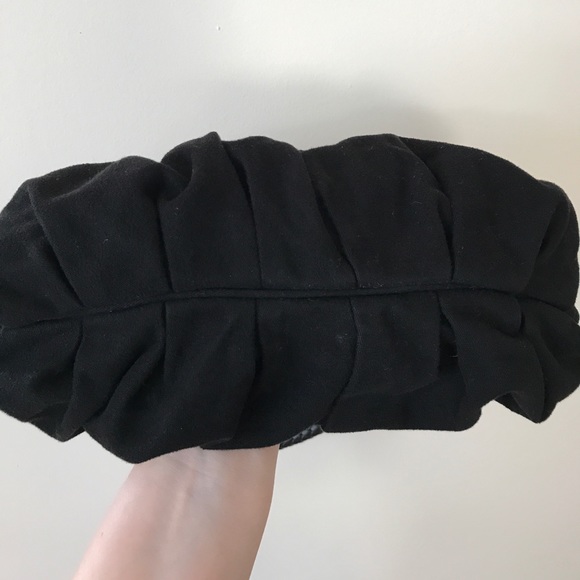 Old Navy Black Pleated Small Purse - Picture 6 of 7