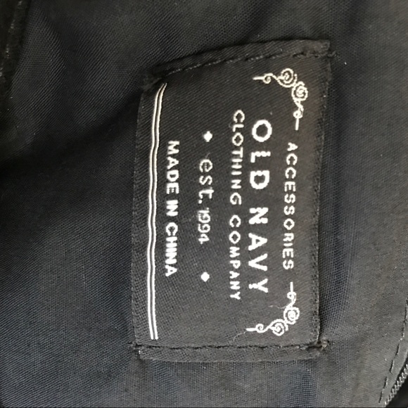 Old Navy Black Pleated Small Purse - Picture 7 of 7