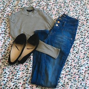 Sale! Lowest price! High waisted jeans.