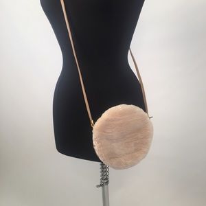 Paula Lishman sheared beaver fur crossbody