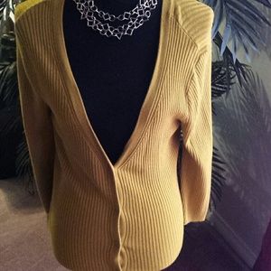 New York  & Company  Button Down Cardigan M