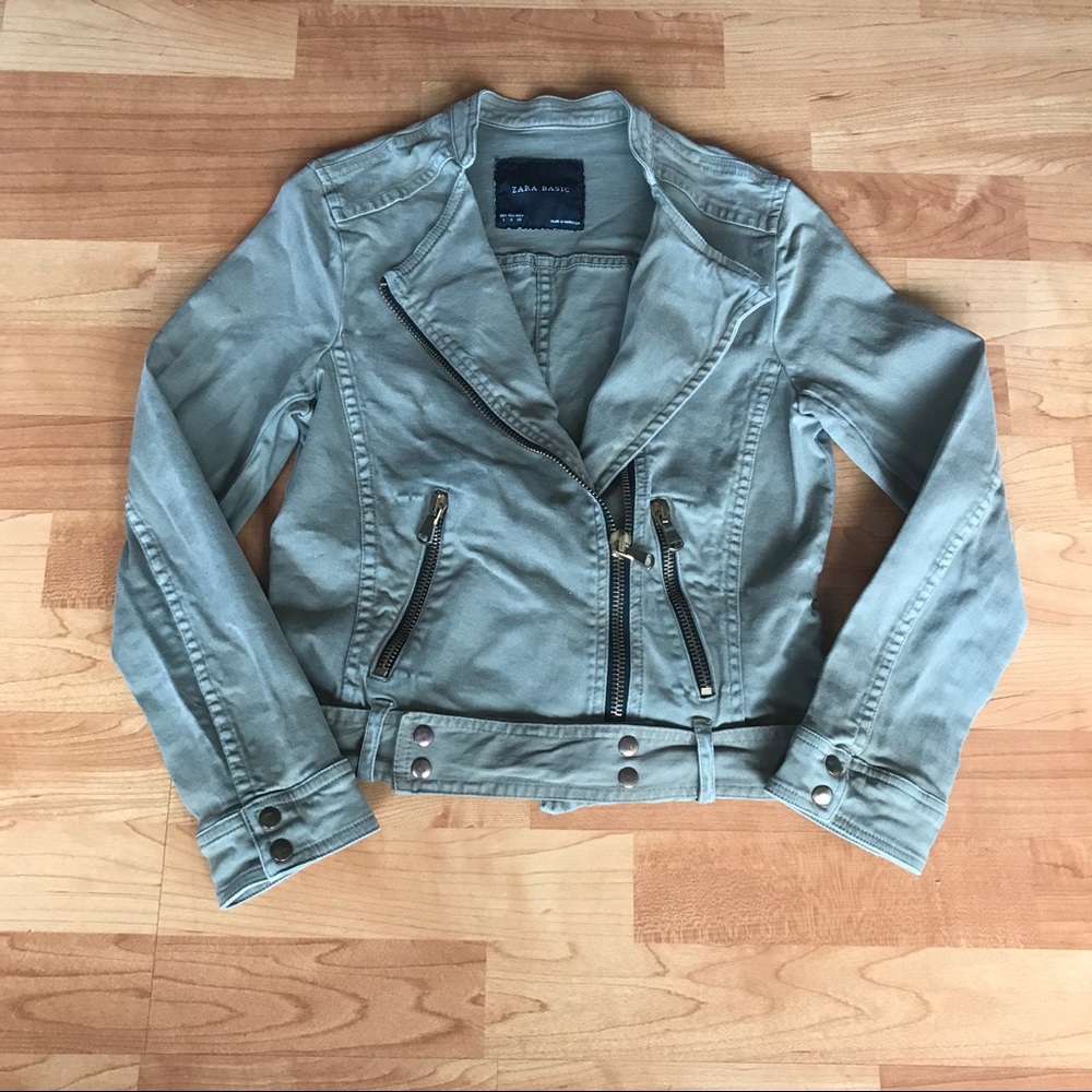Zara Hunter Green Jacket