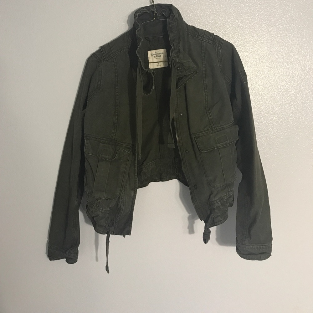 Abercrombie and fitch army jacket size small