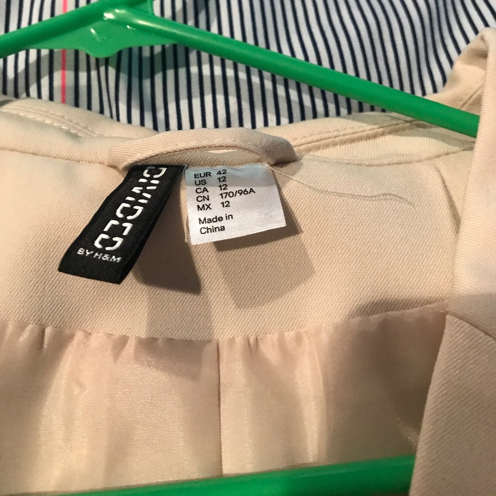 Cream Button Up Jacket - Picture 2 of 5