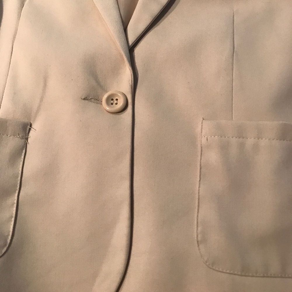 Cream Button Up Jacket - Picture 4 of 5